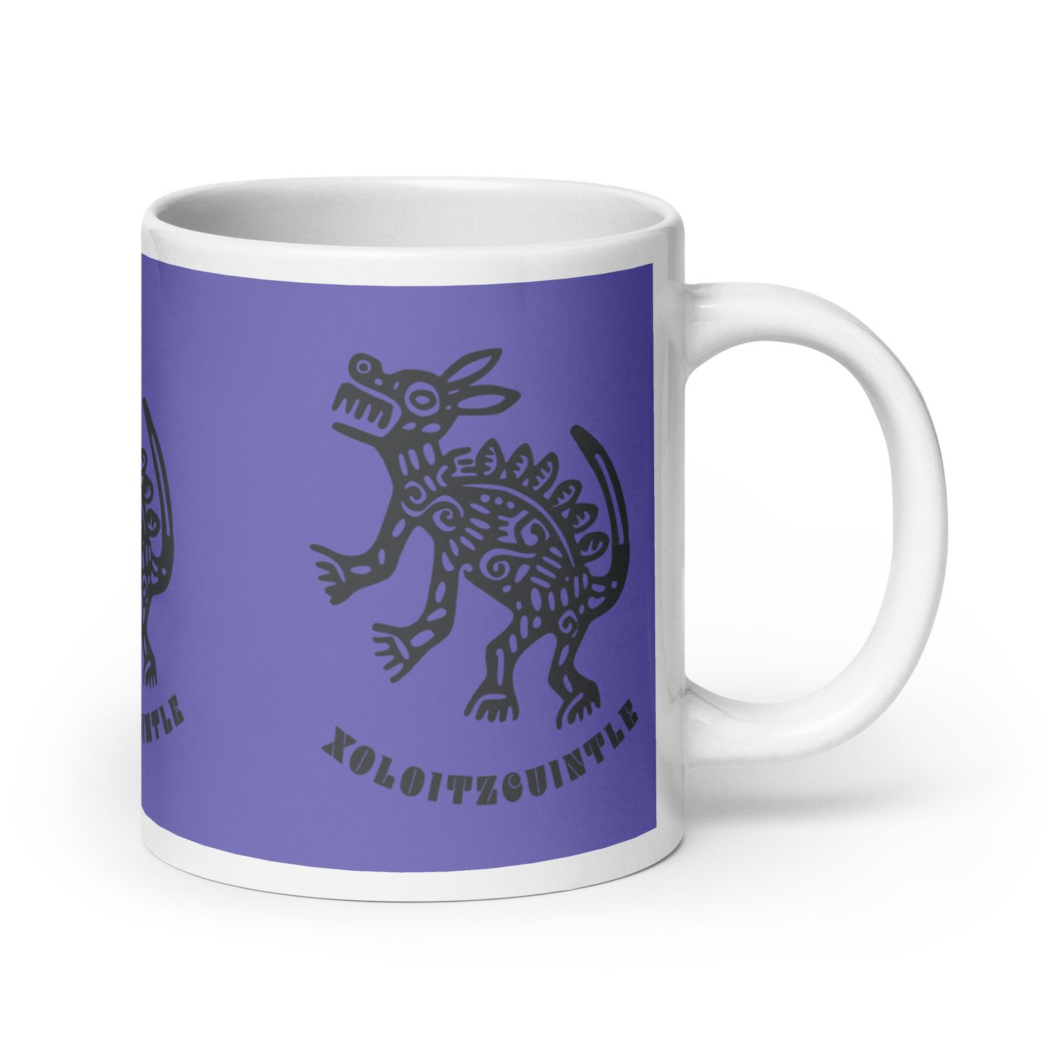 Xoloizcuintle, Mexican Mythical Dog glossy mug
