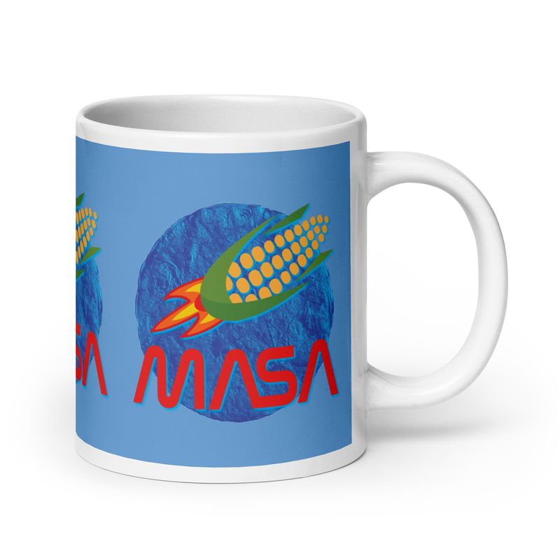 MASA / NASA Cornship glossy mug by LaNeetaNetaShop