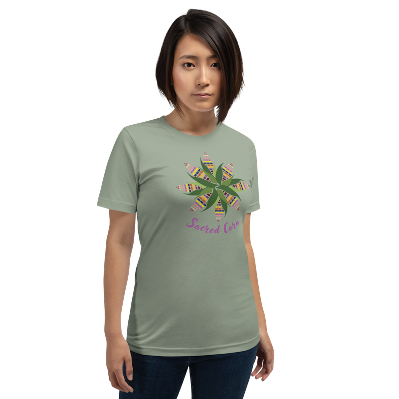 Sacred Corn women&#39;s Bella Canvas t-shirt