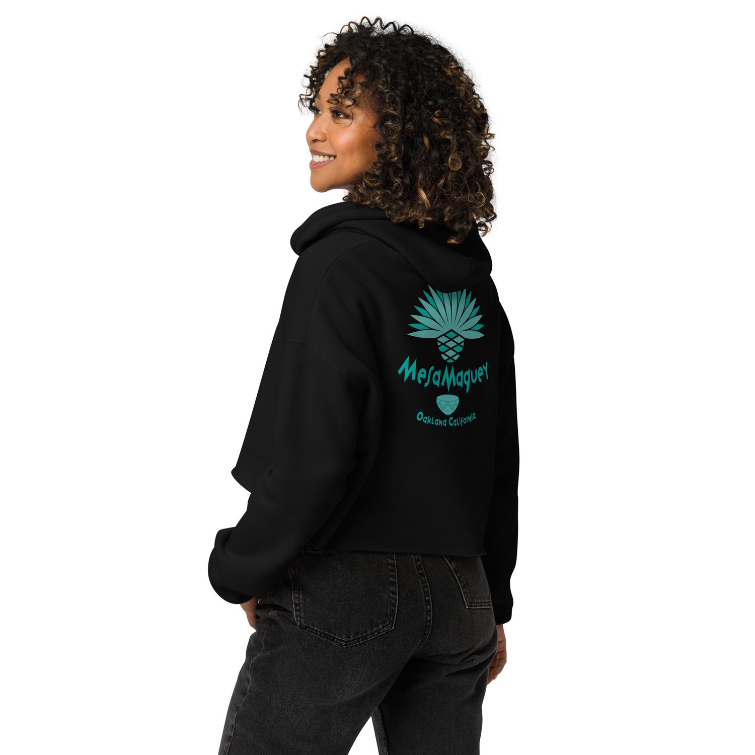 Toma Mezcal | Mesa Maguey Agave Crop Hoodie