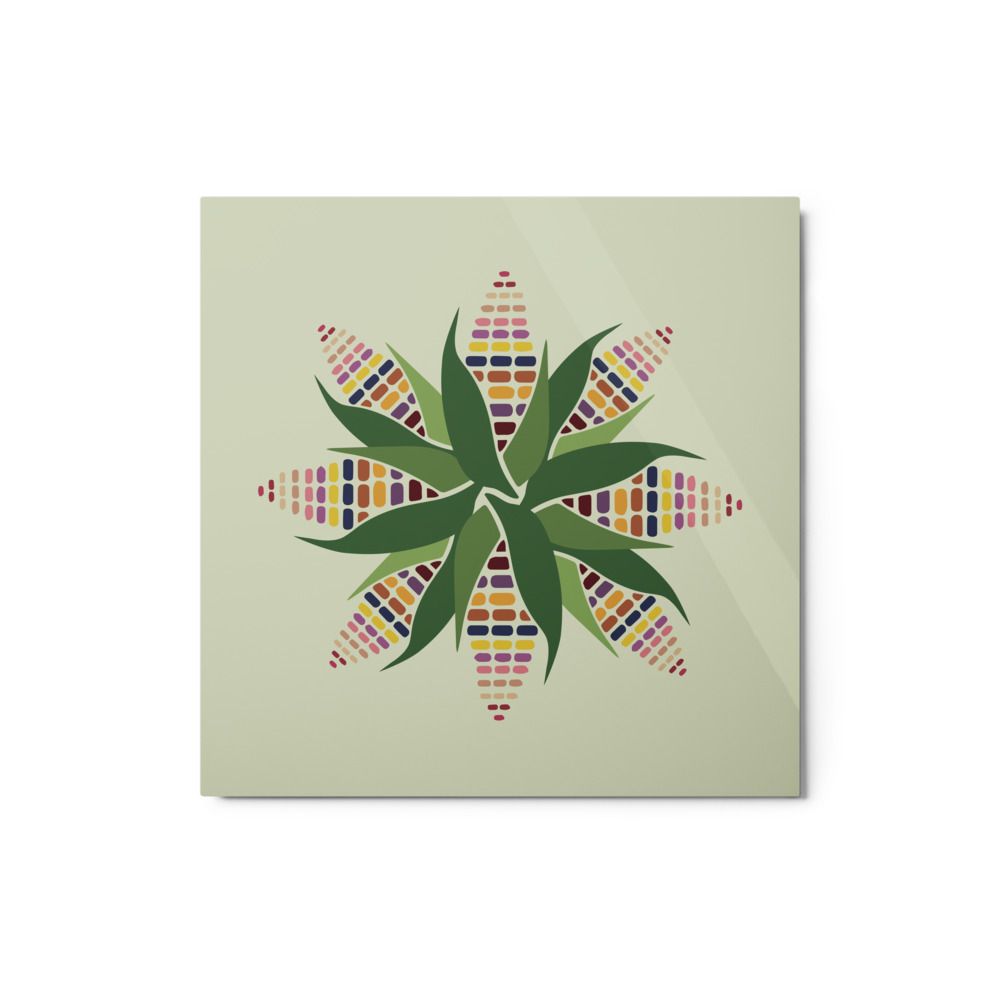 Sacred Corn, high resolution metal print