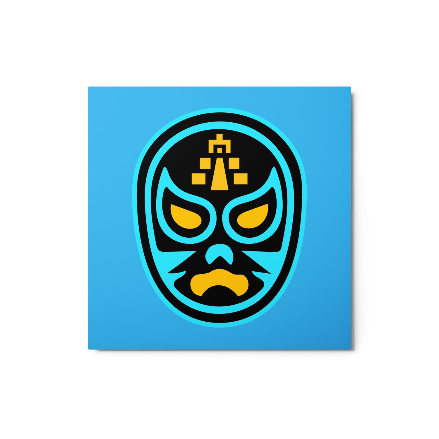 MASA (NASA funny) Corn Ship high resolution metal print