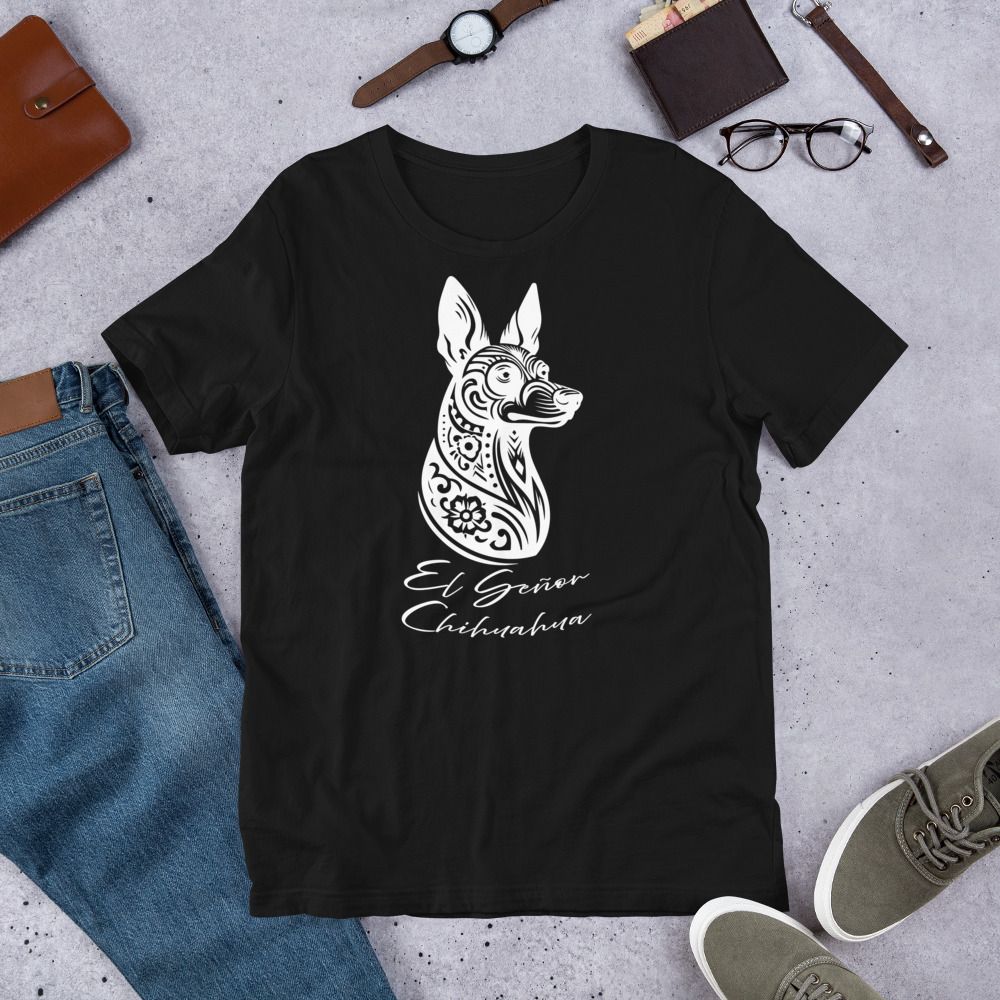 El Señor Chihuahua Dog, soft Unisex Bella Canvas Tee