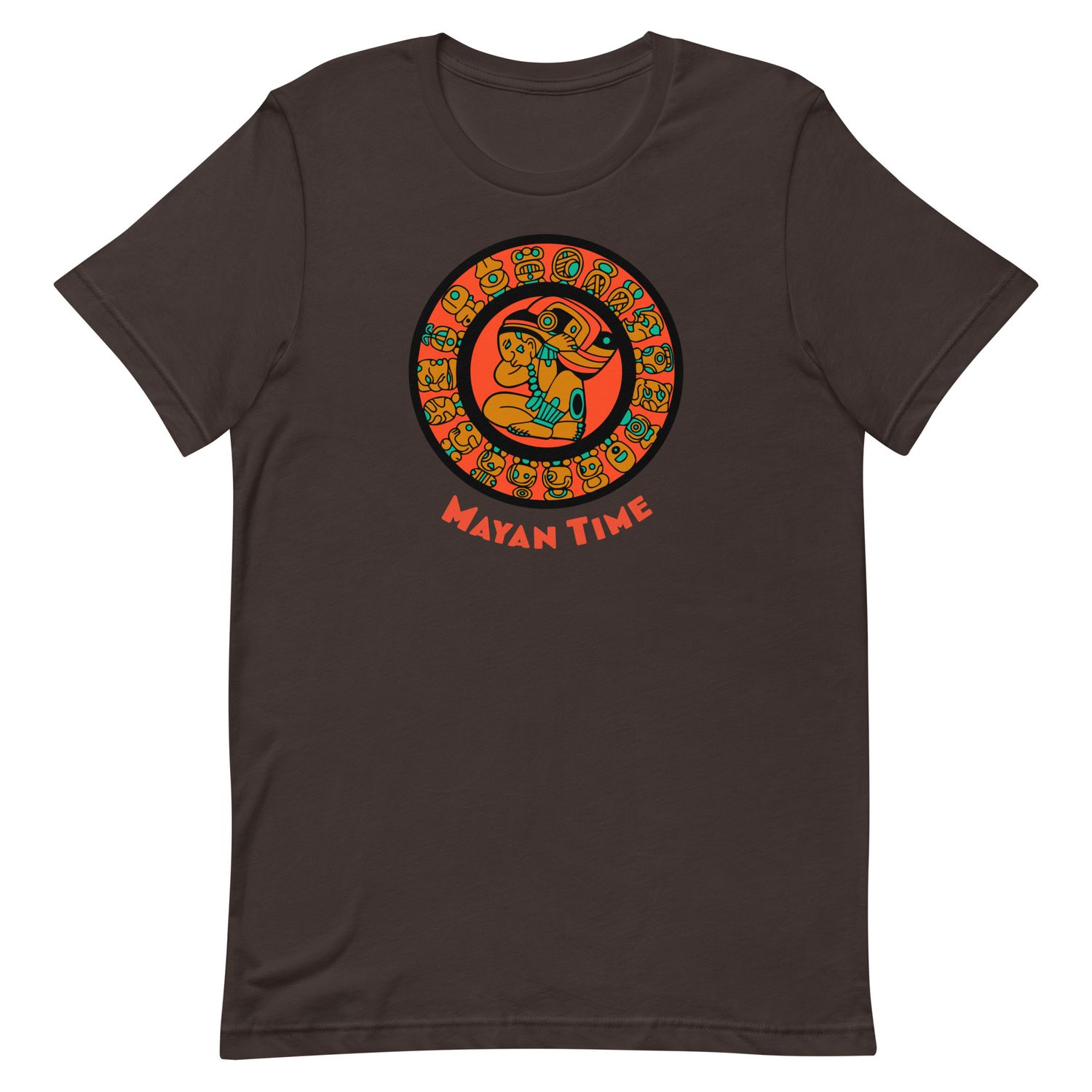 Mayan Time, Mayan Calendar Soft Bella Canvas Unisex t-shirt