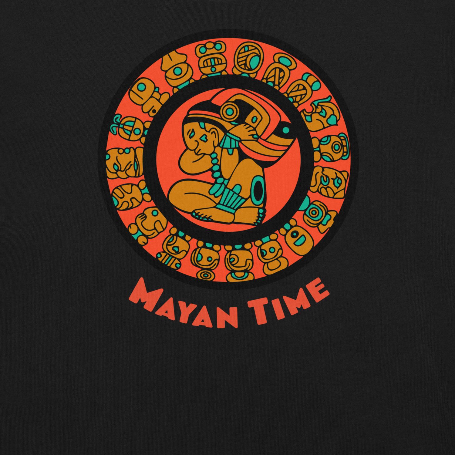 Mayan Calendar, Mayan Wheel of Time, Soft Bella Canvas tee