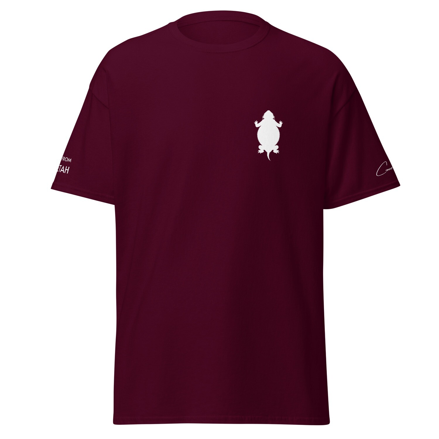 Cheii - Classic Tee, Color: Maroon, Size: S