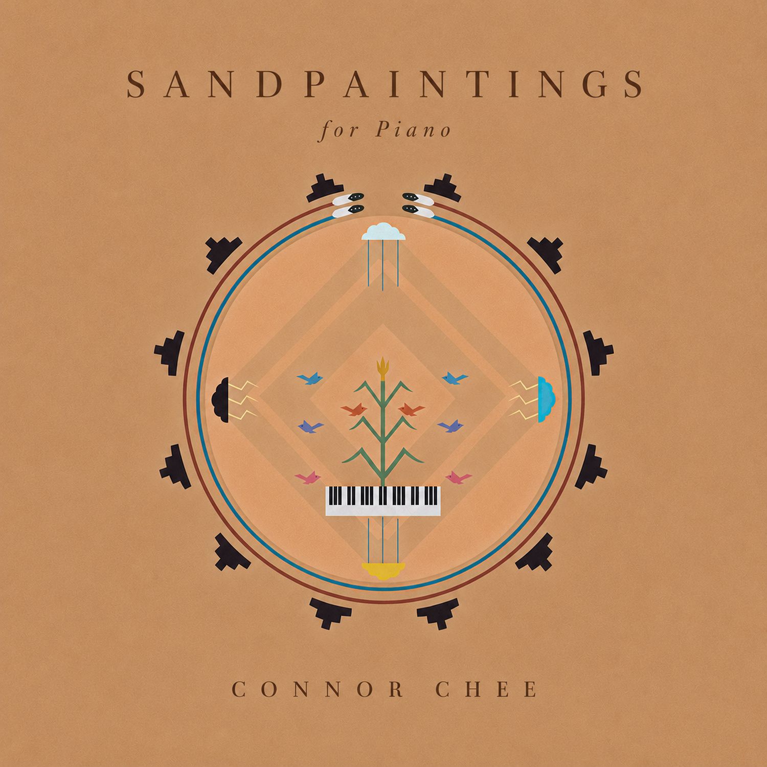 SANDPAINTINGS FOR PIANO (Physical CD) PRE ORDER for September 7, 2026