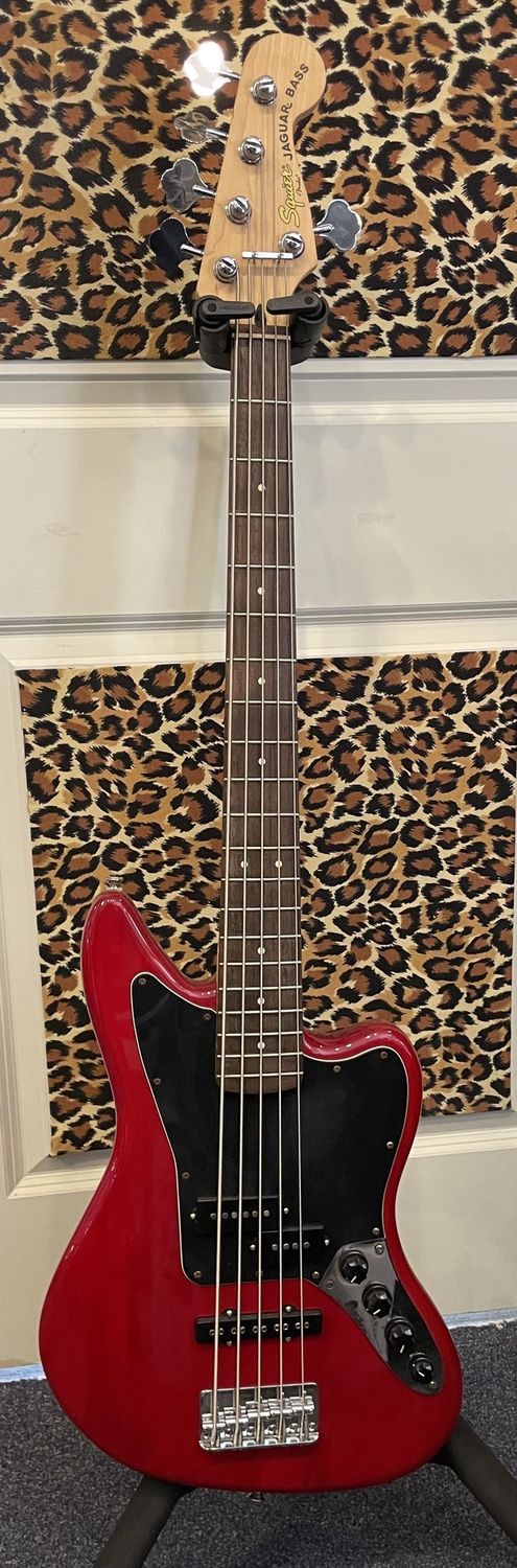 Fender Squire Jag 5 string- bass