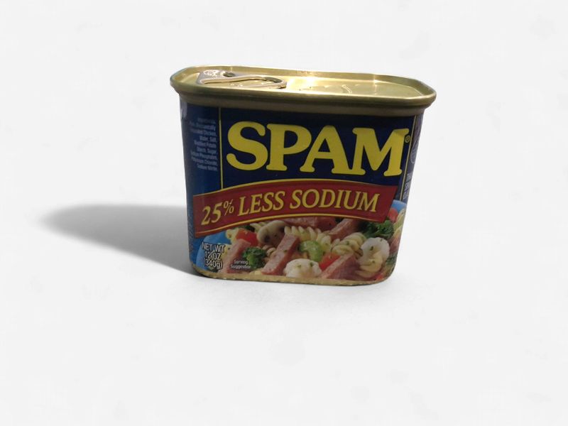 Spam. Low sodium .12oz. 340g
