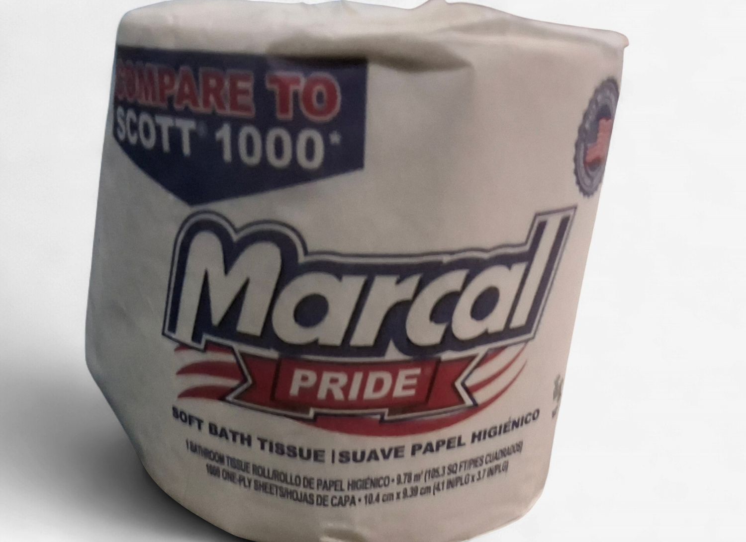 Toilet tissue. Marcel