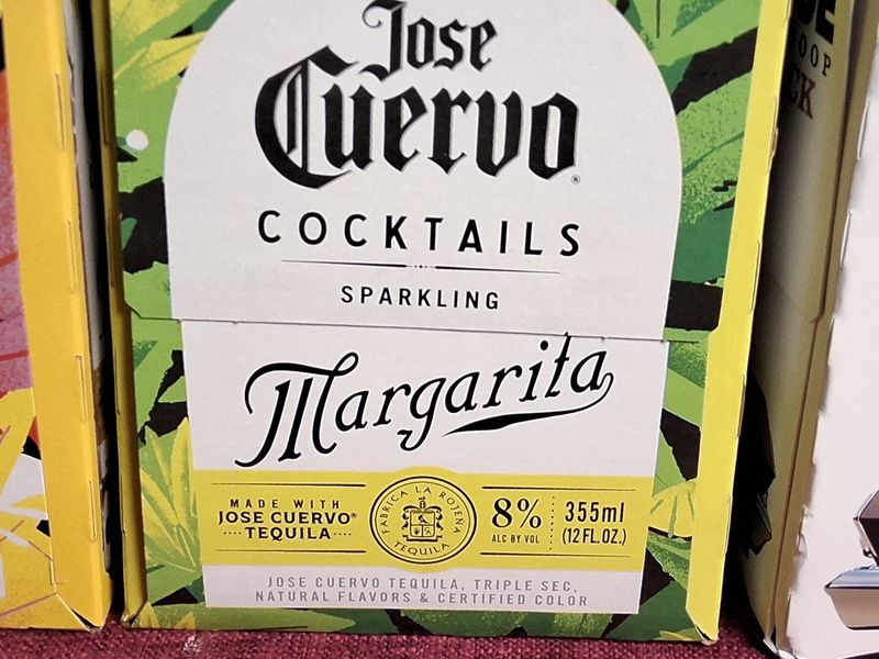 Jose cuervo. Margarita. 12oz 355ml
