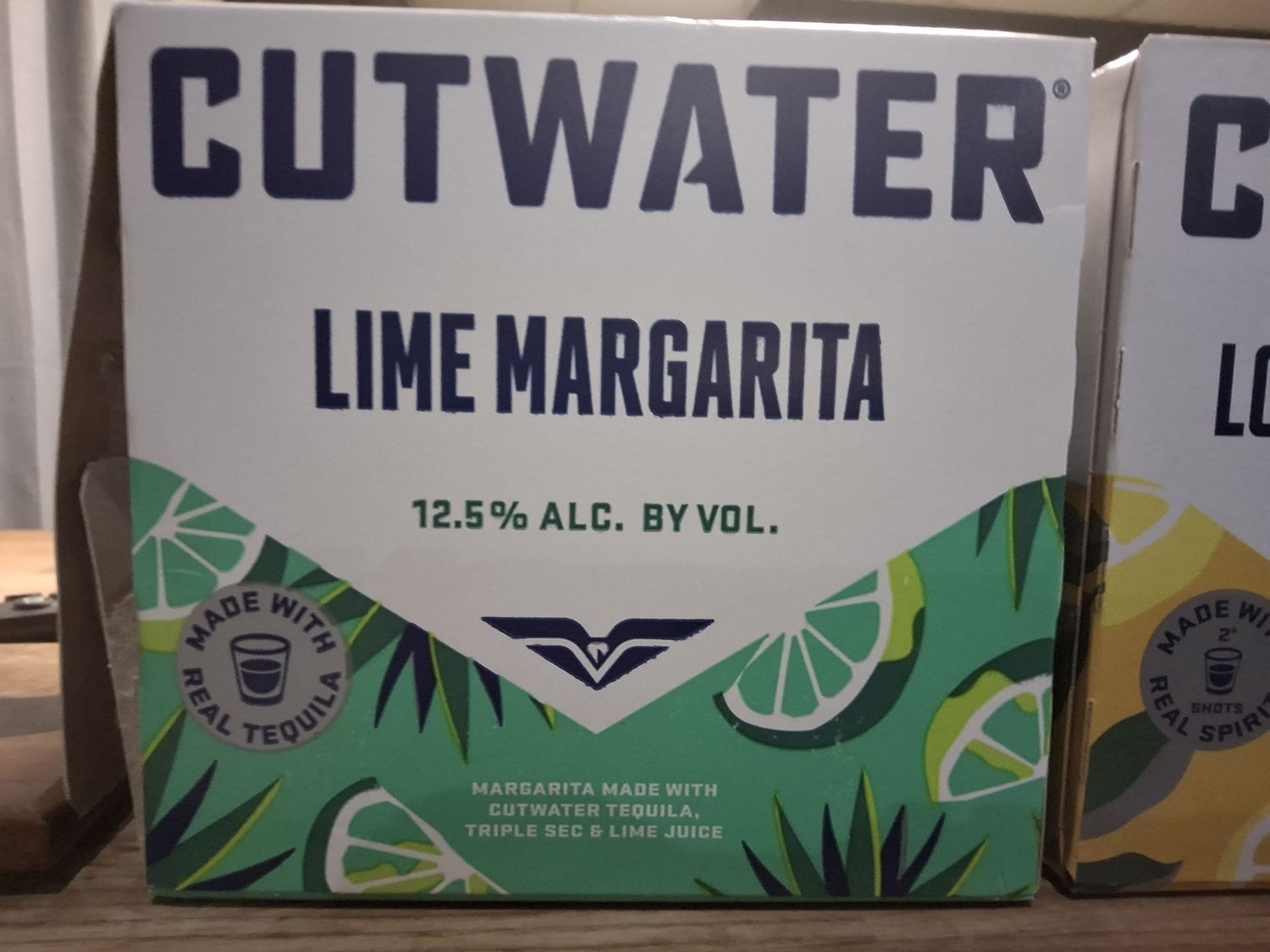 Cutwater. Lime. Margarita. 12oz 355ml