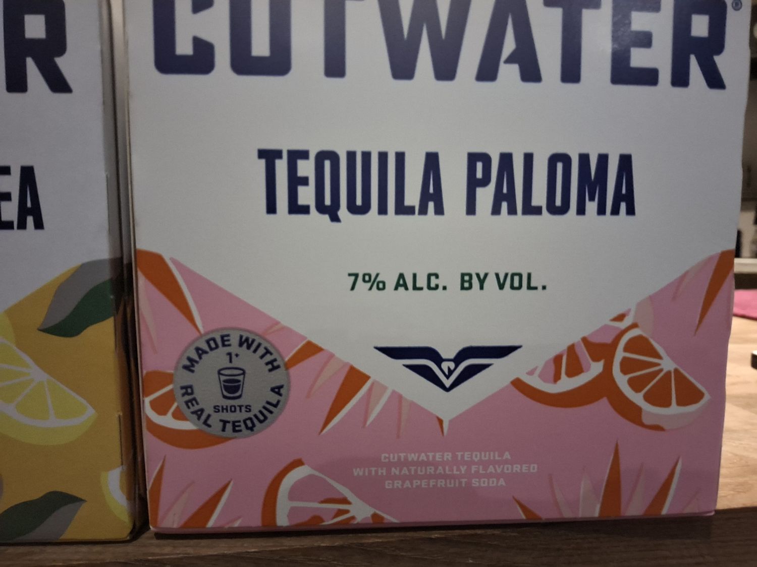 Cutwater. Tequila Paloma. Margarita. 12oz. 355ml