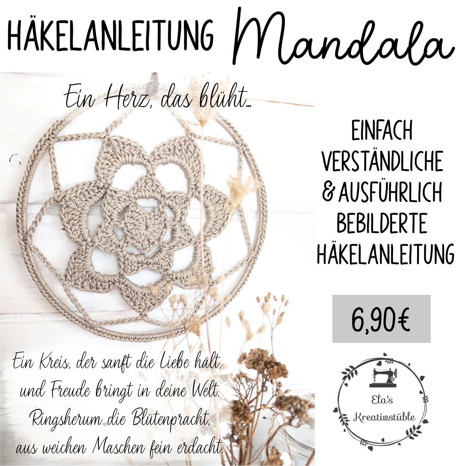 Häkelanleitung Mandala
