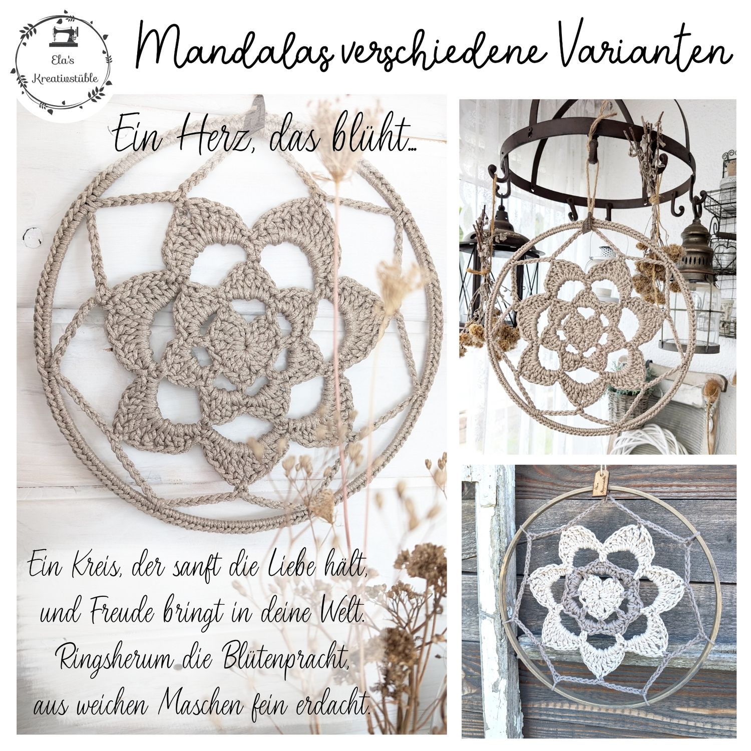 Mandala verschiedene Varianten 