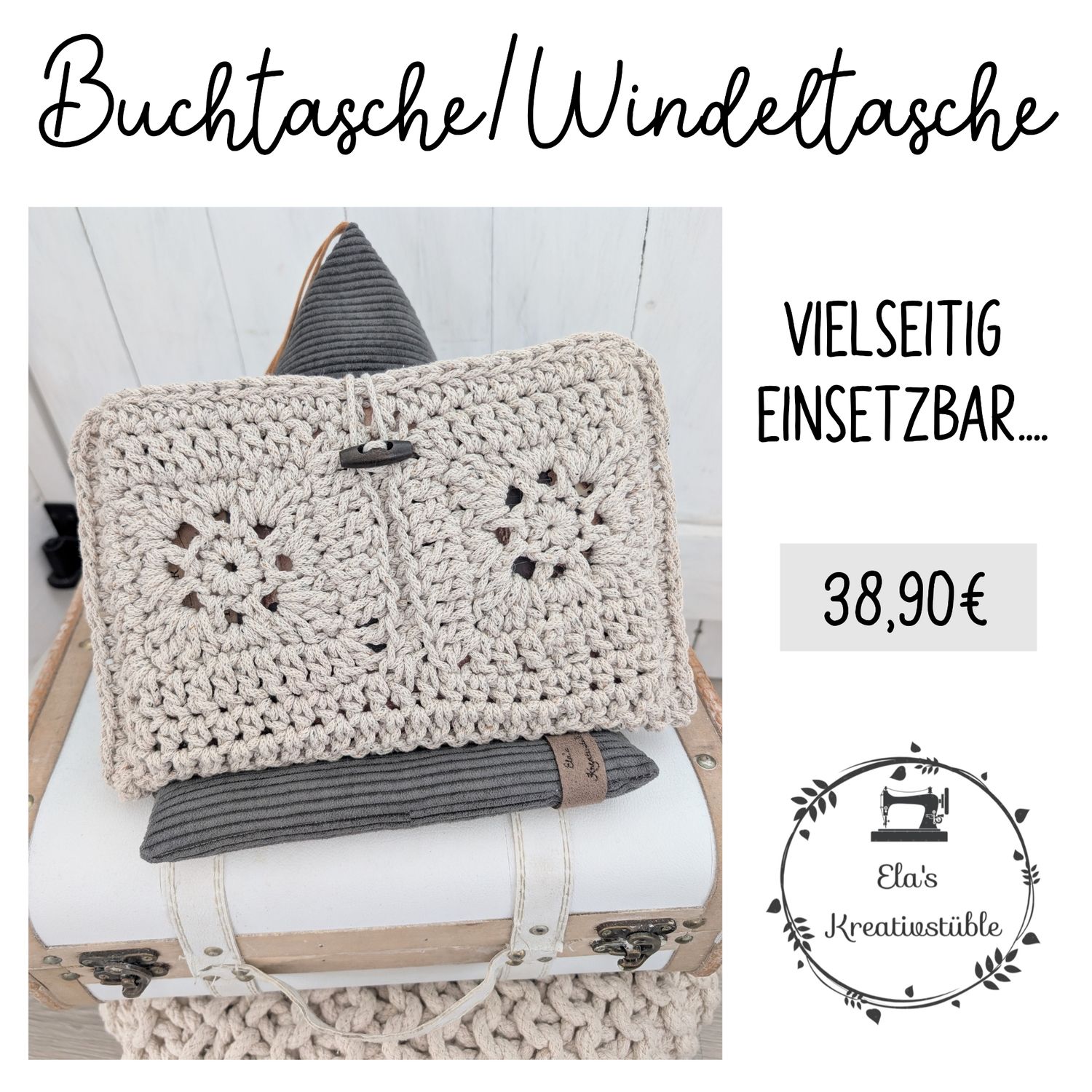 Buchtasche/Windeltasche