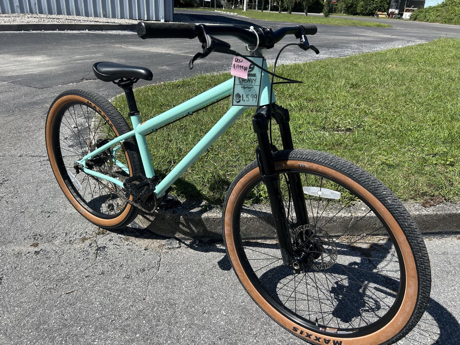 2022 Kona Shonky, Long, Mint Green