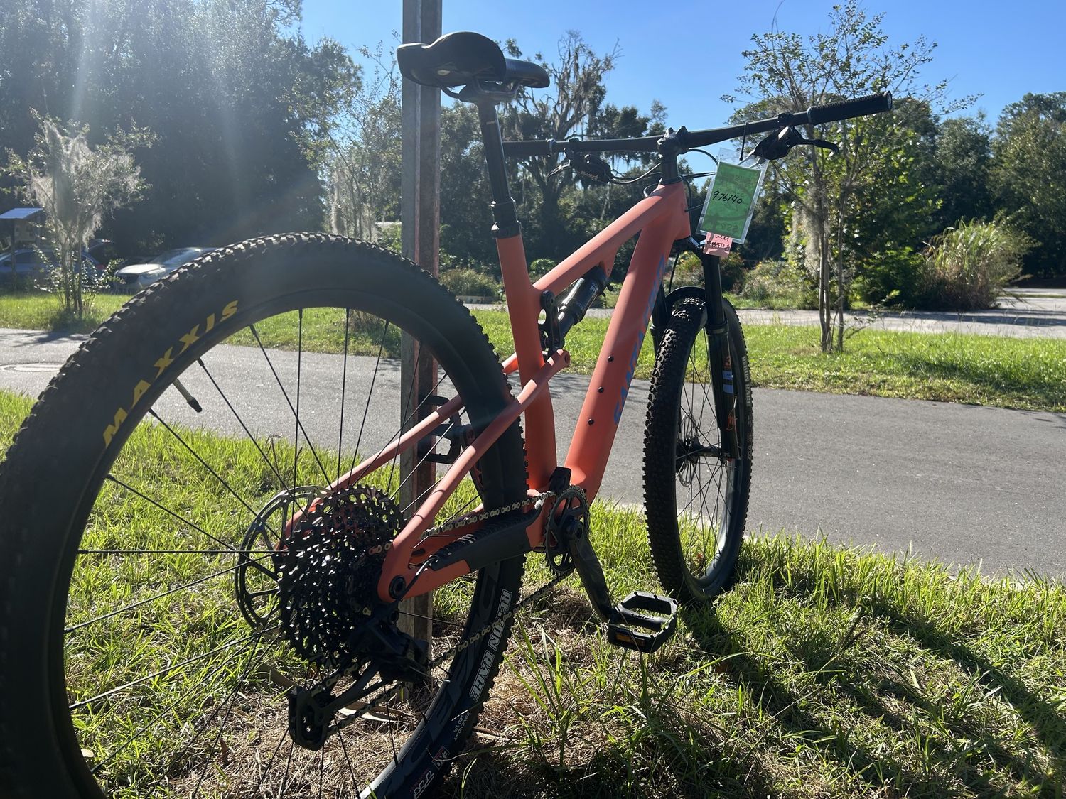 Santa Cruz Blur TR S-Kit Salmon Large