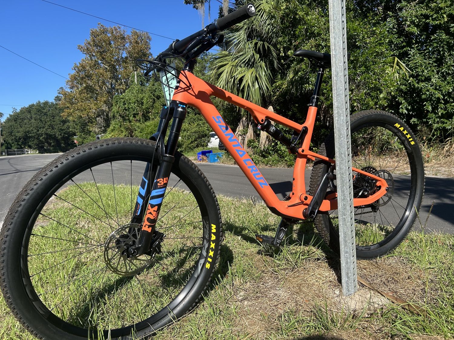 Santa Cruz Blur TR S-Kit Salmon Large