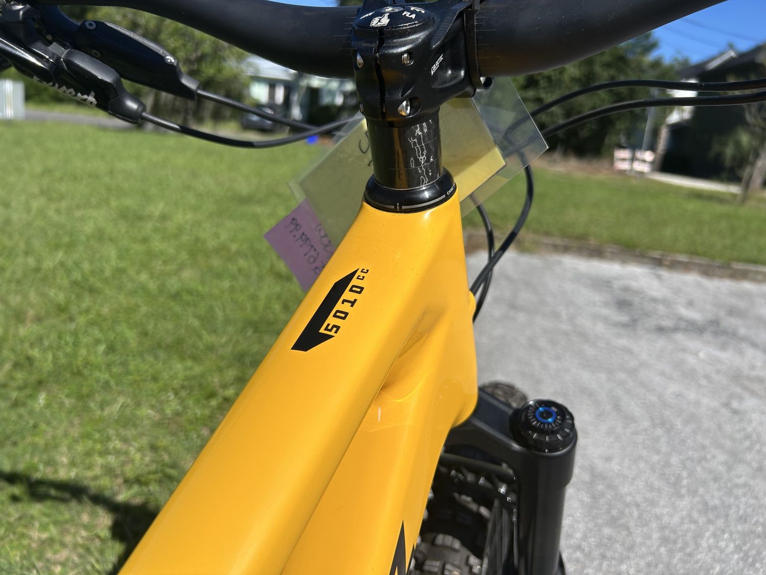 Santa Cruz 5010 CC X01 LG - Yellow