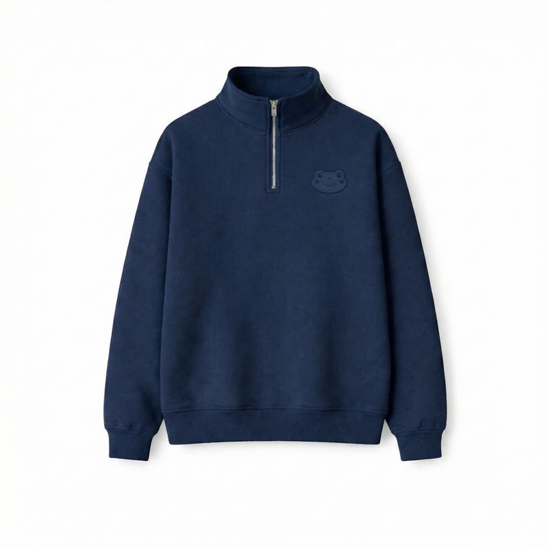 Alter-co Blue  Frog Quarter zip
