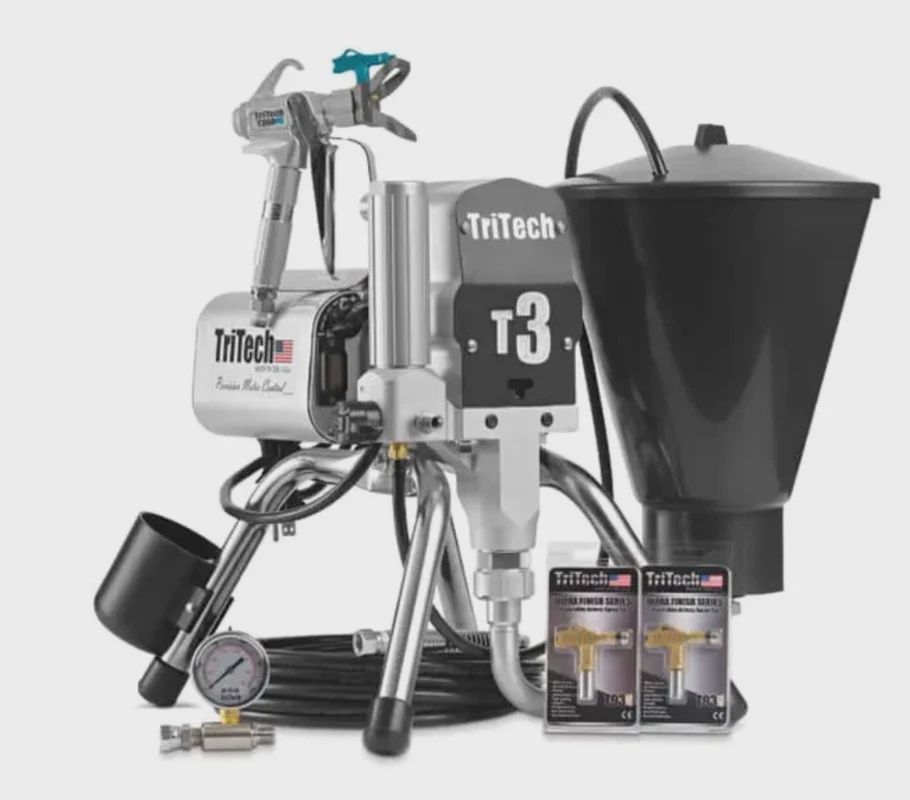 TriTech 599-918 T3 Ultra Finish Hopper with Stand System