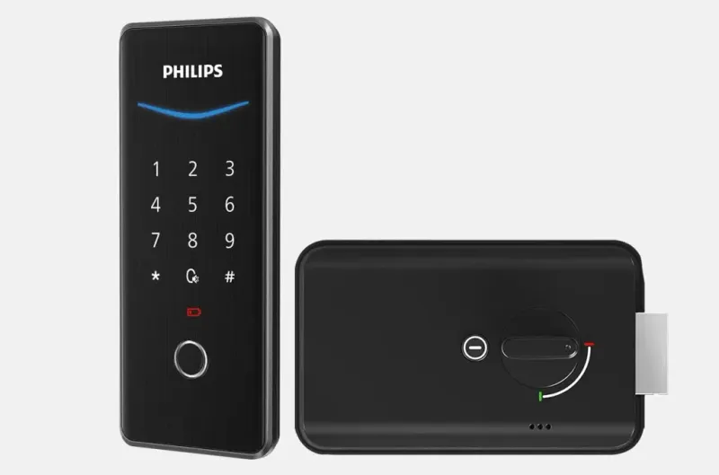 Cerrojo inteligente apertura con Huella digital y Pin