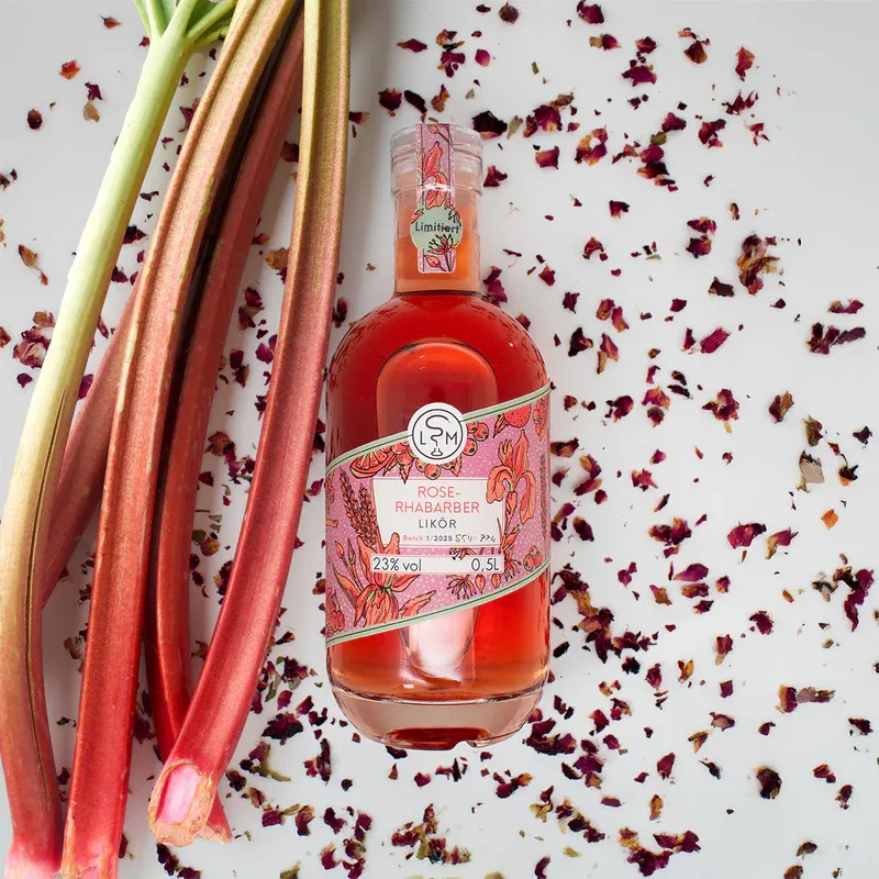 ROSE-RHABARBER Likör