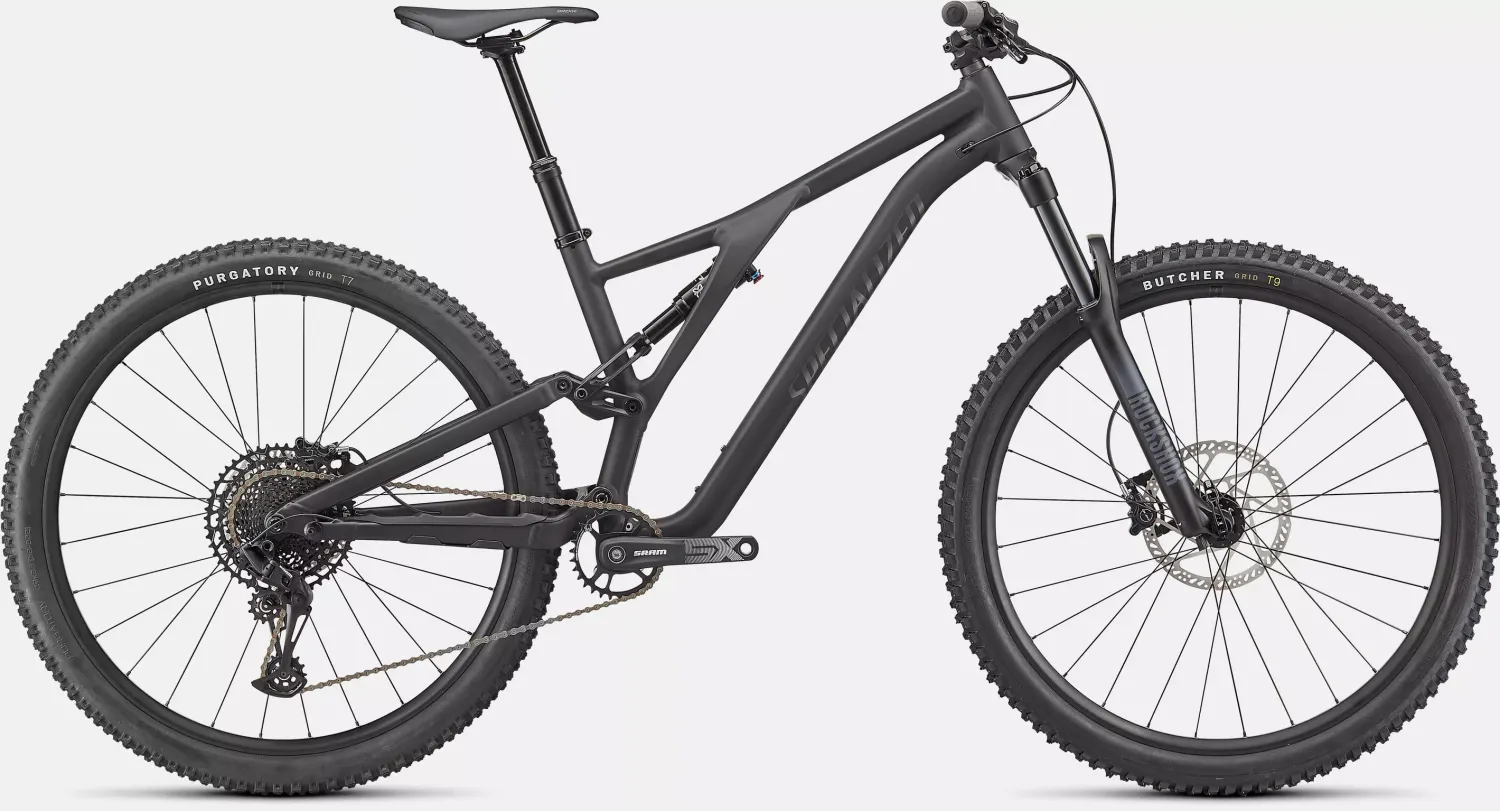 SPECIALIZED STUMPJUMPER ALLOY BLK/SMK S4 - LARGE
