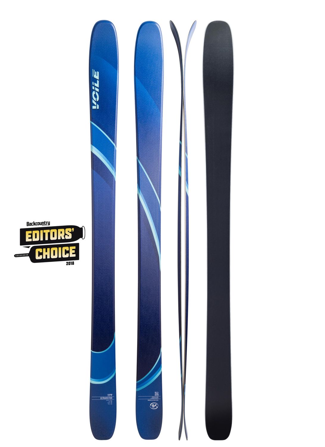 Voile UltraVector Skis 184cm
