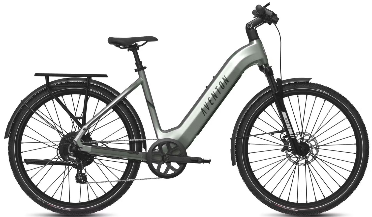 Aventon Level 3 Step-Through Ebike - Glacier Mint / Large