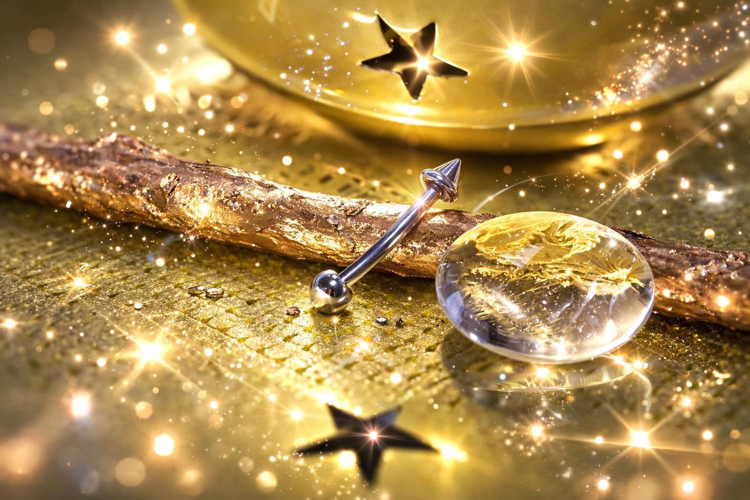 Piercing droit a pointe couleur argente en acier inoxydable LIVRAISON INCLUSE a partir de 2 Articles