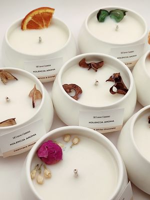 Świece sojowe zapachowe z kolekcji AROMA