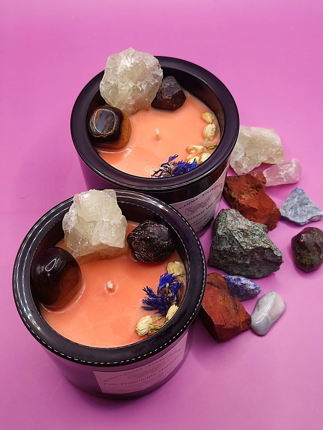 Świeca intencyjna , afirmacyjna Cele Marzenia Pragnienia