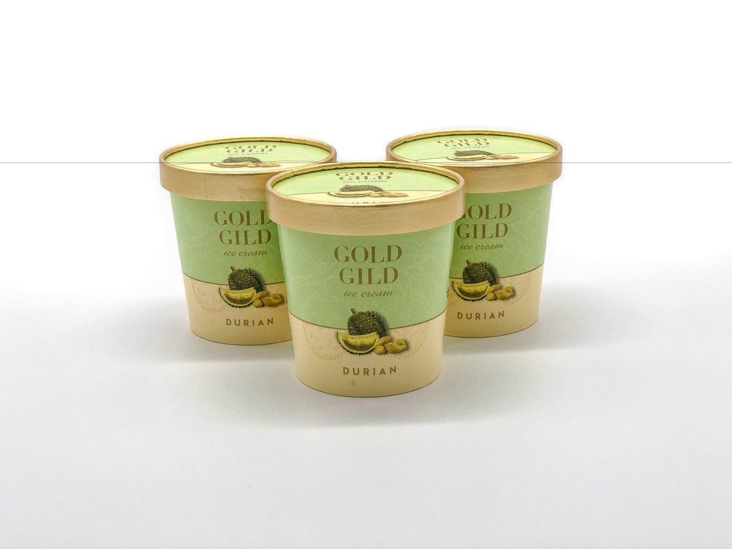 Durian Ice Cream (473ml) Durian Ice Cream (473ml)