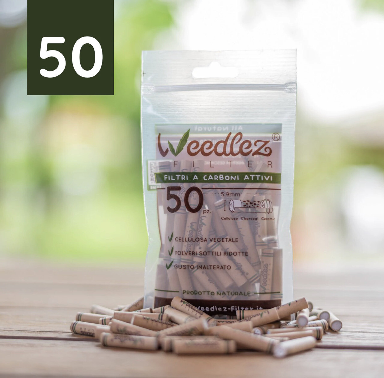 Weedlez Filter 5,9 mm 50pz