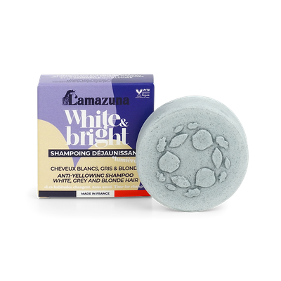 Lamazuna Anti-yellowing shampoo - White &amp; bright