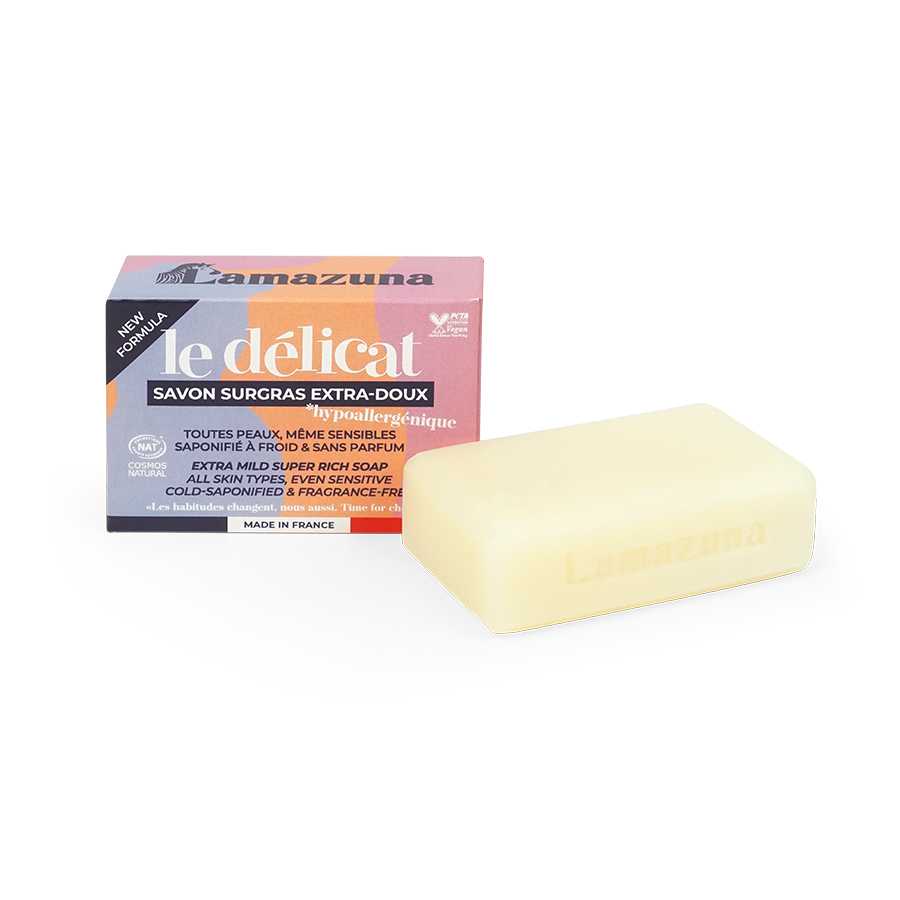 Lamazuna Extra-gentle soap - Le Délicat