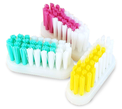 Lamazuna Set of 3 toothbrush heads - Déclic - Per Set