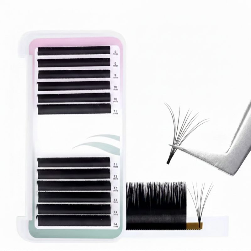 Easy Fan Volume Lashes (0.05 / 0.07, D Curl, 8–14mm)