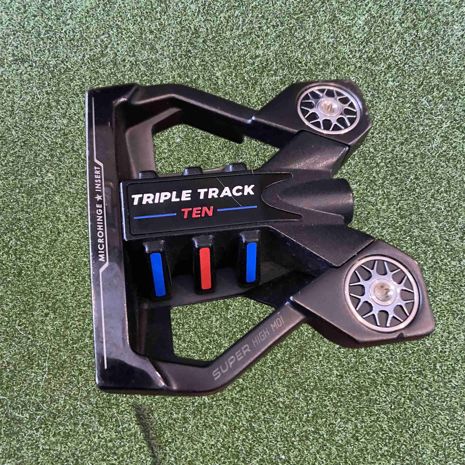 LH Odyssey Triple Track Ten Double Bend Putter