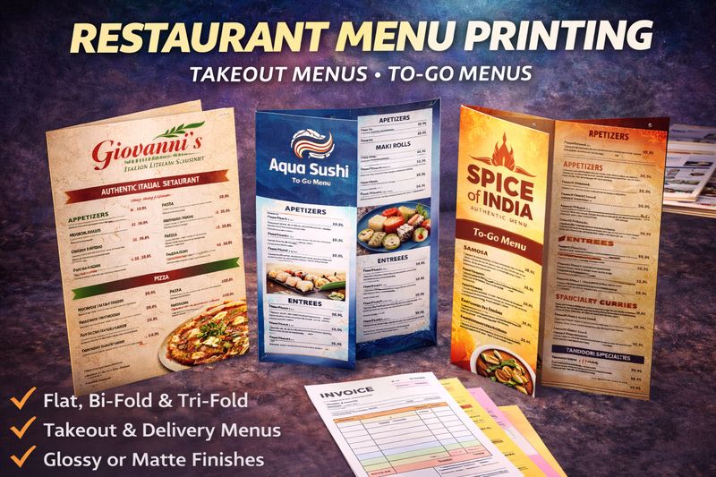 RESTAURANT MENUS