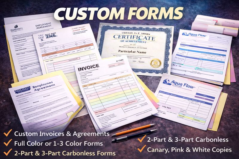 CUSTOM FORM PRINTING