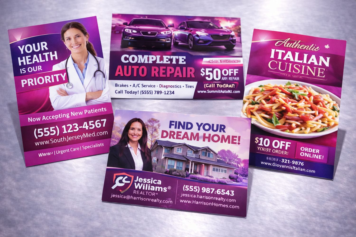 POSTCARDS (size 5 x 7 inches)