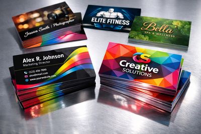 BUSINESS CARDS (Standard size 3.5 x 2 inches)