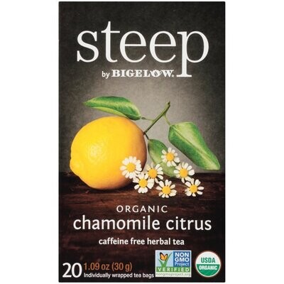 Bigelow Steep Organic Chamomile Citrus