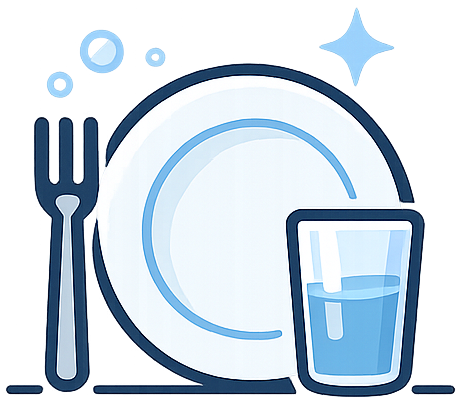 Lavaggio meccanico stoviglie