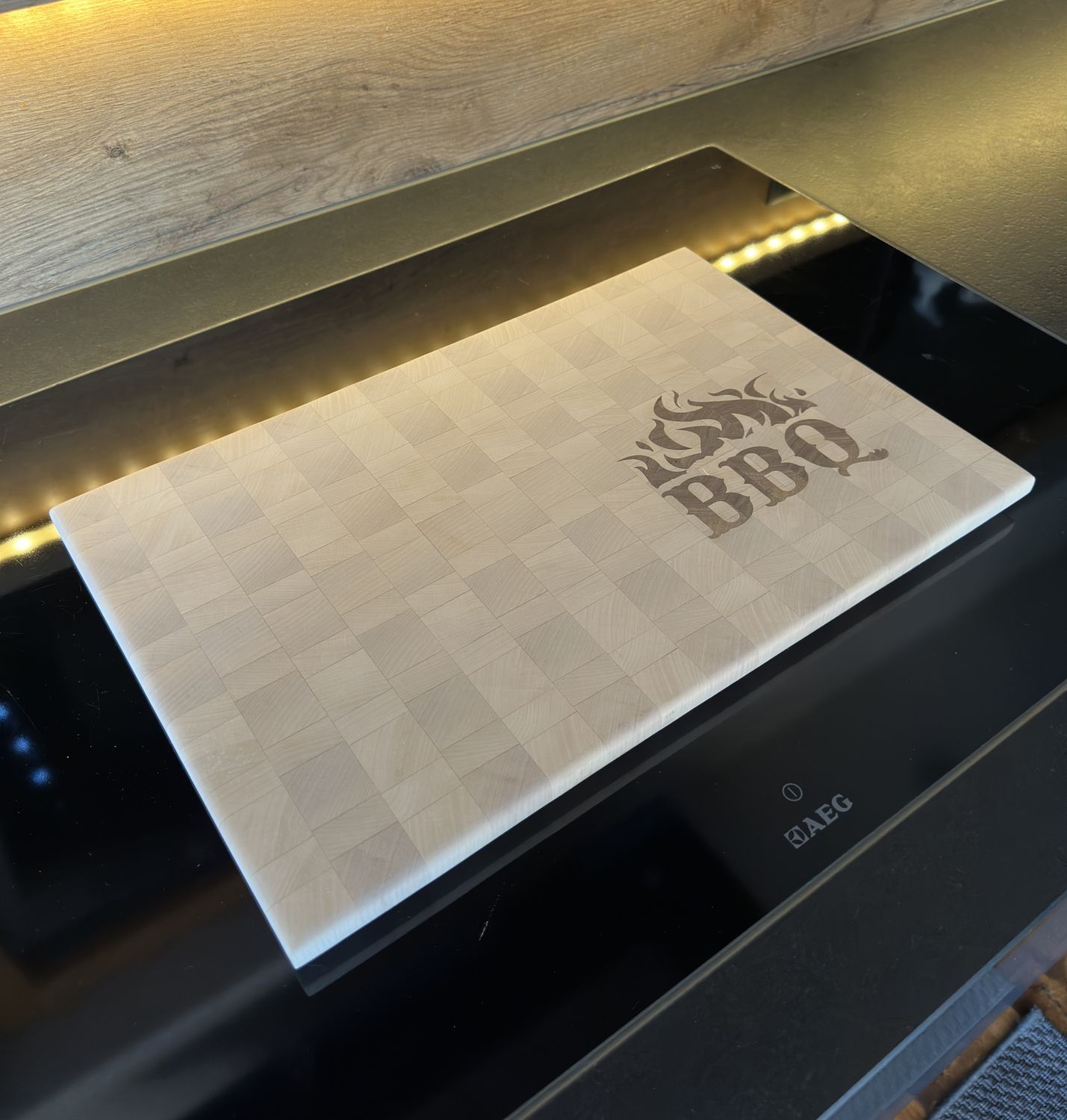 Stirnholz-Schneidebrett aus Ahorn