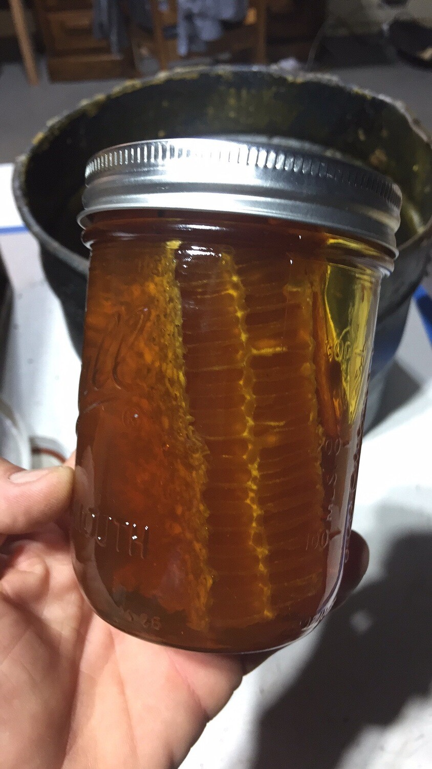 1 Pint Comb honey 1 Pint Comb honey