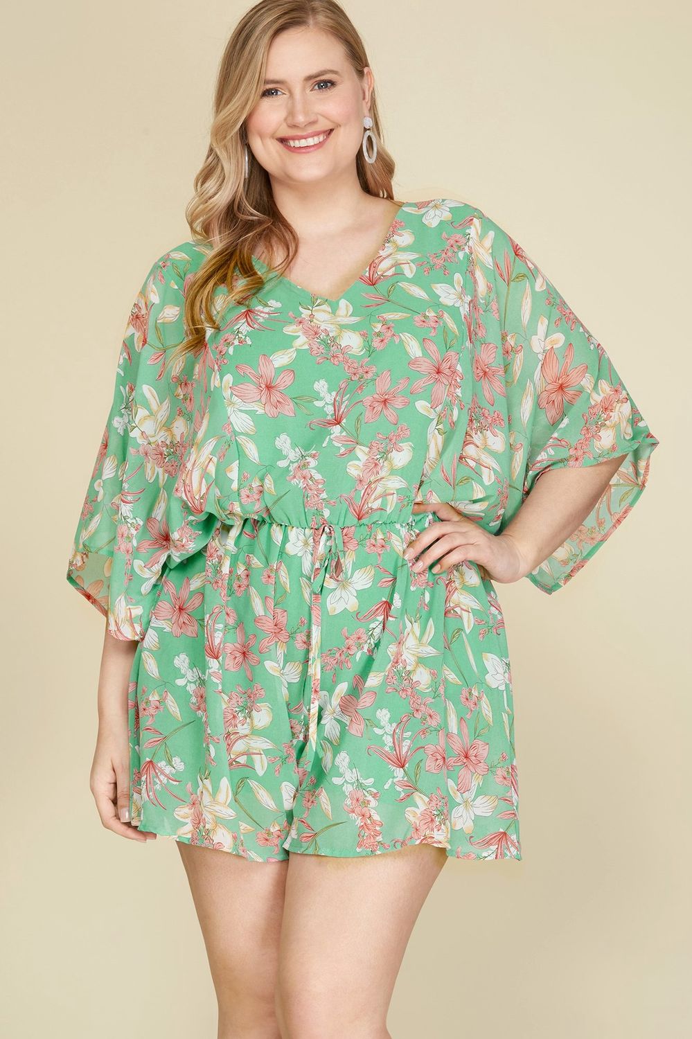 Jade Kimono Sl Romper